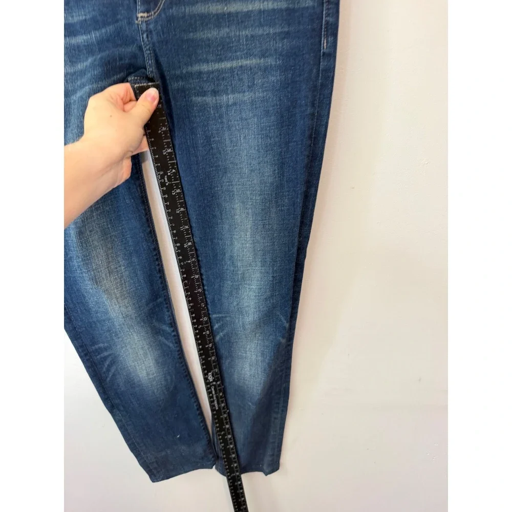 Lucky Brand Women Dark Wash High Rise Skinny Jeans 2/26 Regular Blue Denim